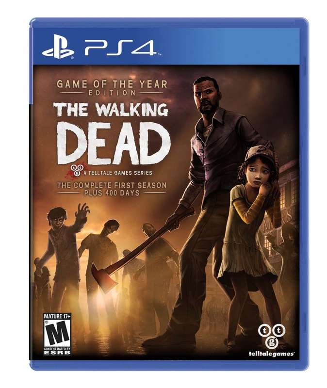 The Walking Dead the Complete First Season Plus 400 Days     PS4