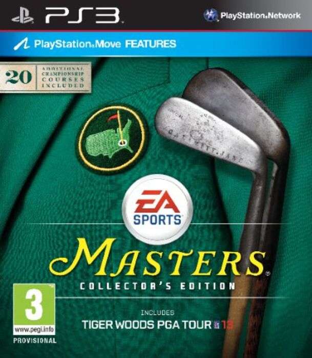 Tiger Woods PGA Tour 13 Masters Collectors Edition  PS3