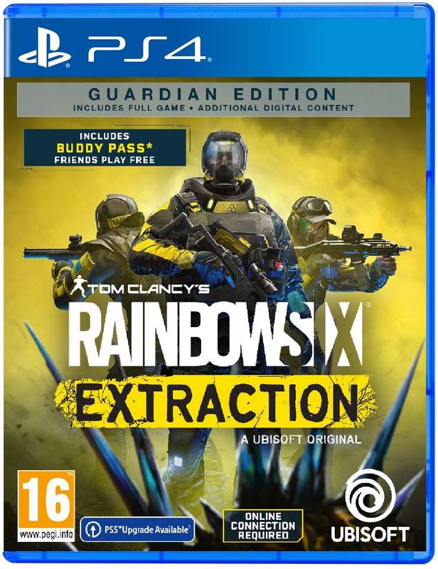 Tom Clancy's Rainbow Six Extraction Guardian Edition   PS4