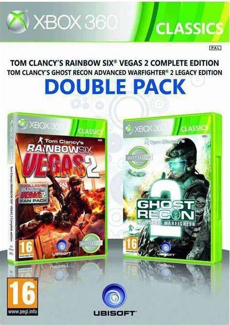 Tom Clancy's Rainbow Six Vegas 2 + Ghost Recon Double Pack Xbox 360