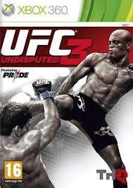 UFC 3 UNDISPUTED    (XBOX 360)  -   Good condition !!! -  SAME DAY SHIPPING !!!!