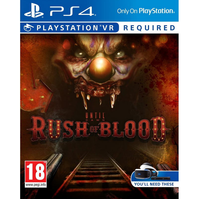 Until Dawn Rush of Blood PS4