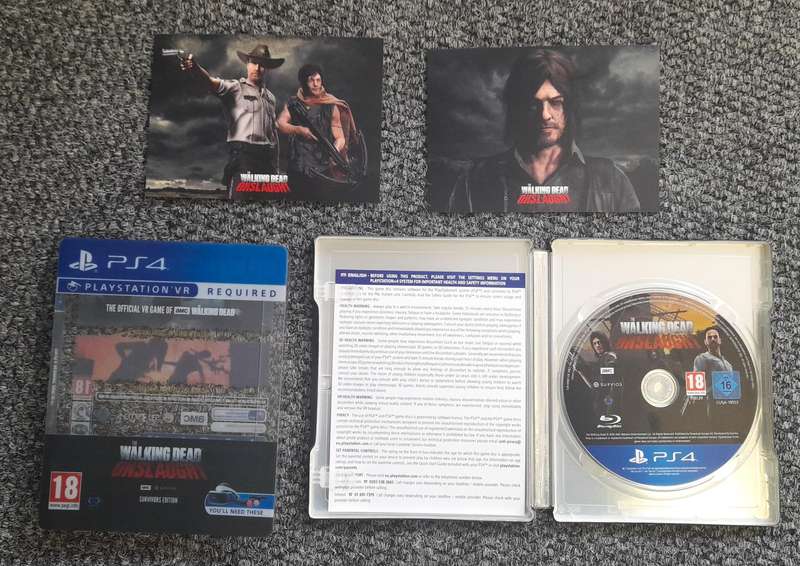 The Walking Dead Onslaught Steel Book    PS4