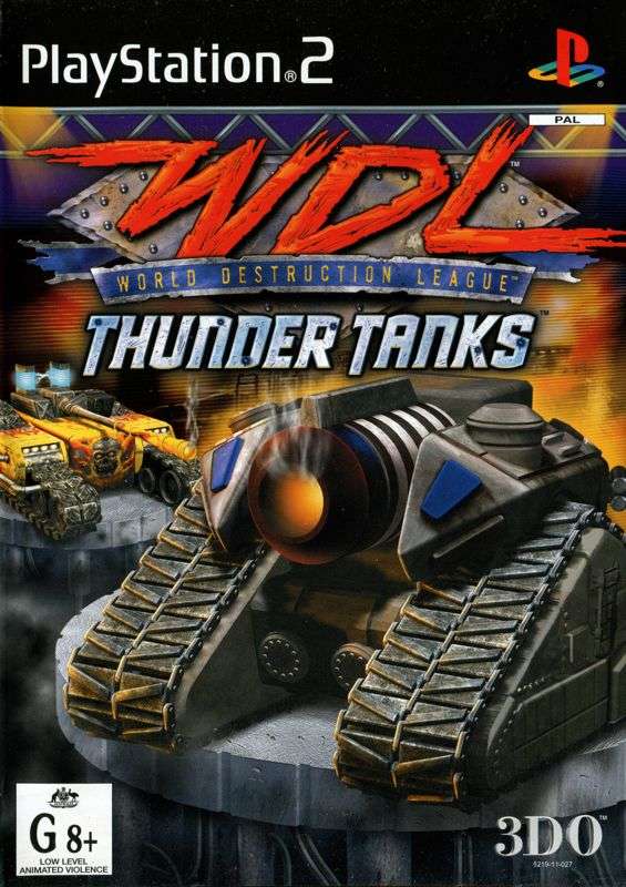 World Destruction League Thunder Tanks    PS2