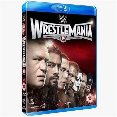 Wwe WrestleMania 31 Blu Ray