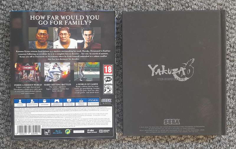 Yakuza 6: The Song of Life Essence of Art Edition   PS4