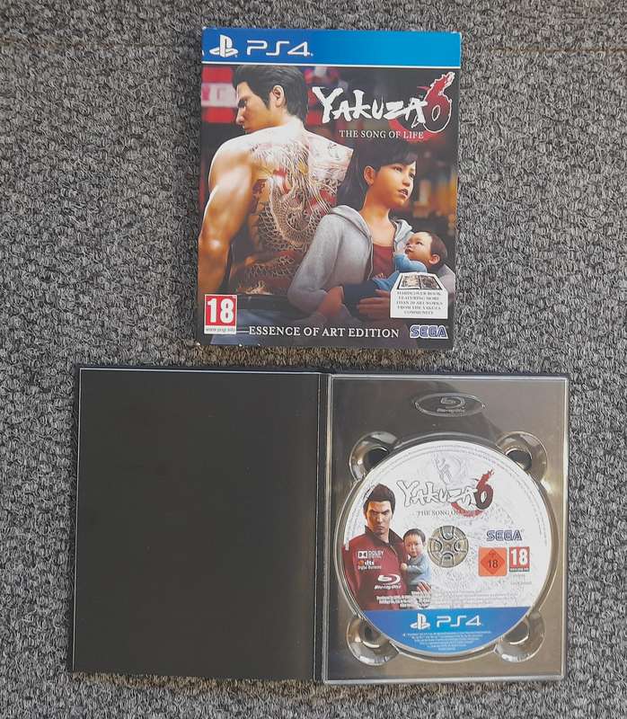 Yakuza 6: The Song of Life Essence of Art Edition   PS4