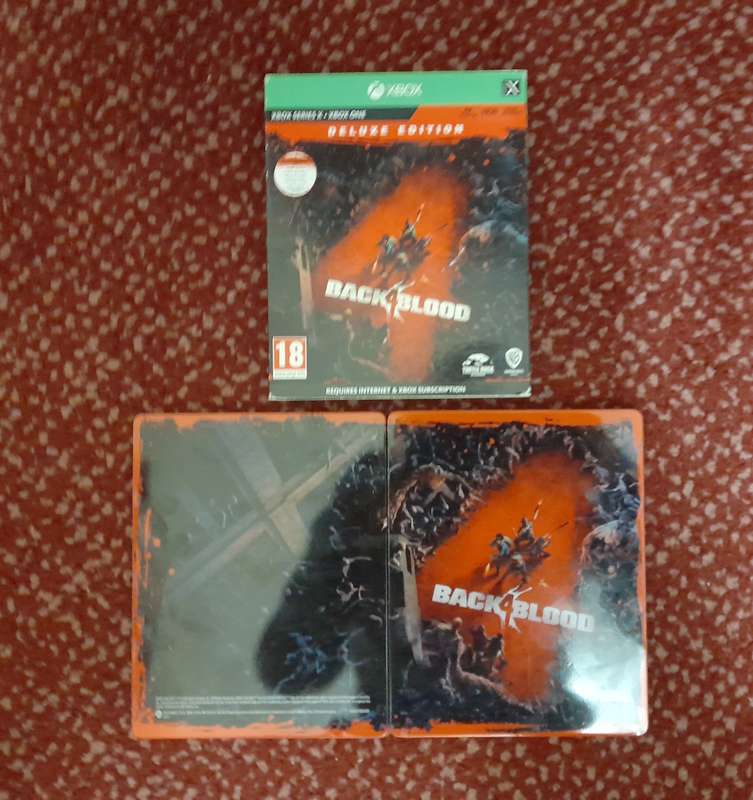 Back 4 Blood Deluxe Edition Steelbook  Xbox Series X -   Xbox One