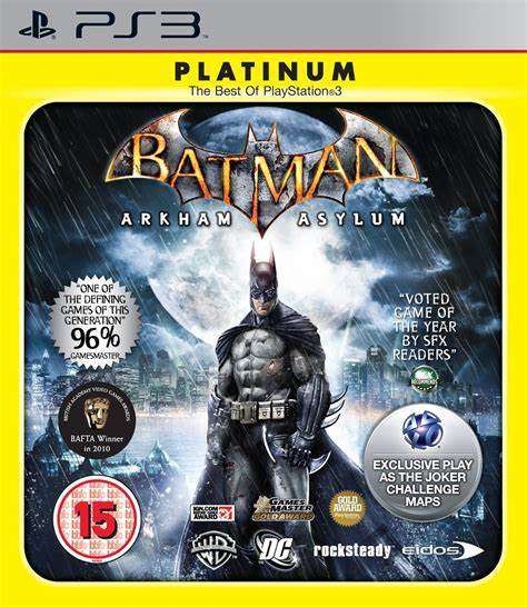 Batman Arkham Asylum Platinum PS3