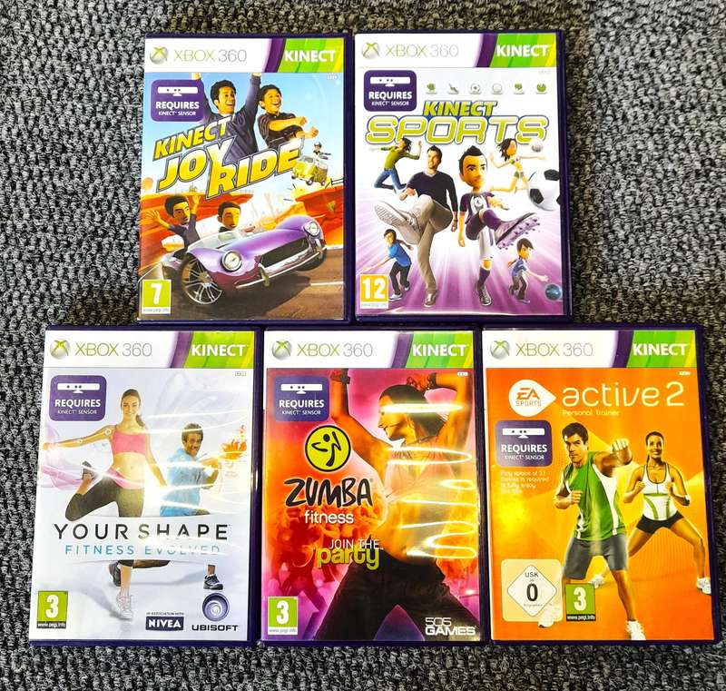 Xbox 360   Game Bundle Kinect
