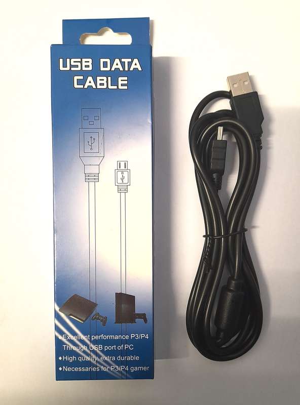 USB Data Cable for PS3/PS4