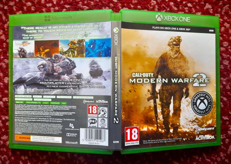 Call of Duty Modern Warfare 2 MW2 Xbox One & Xbox 360