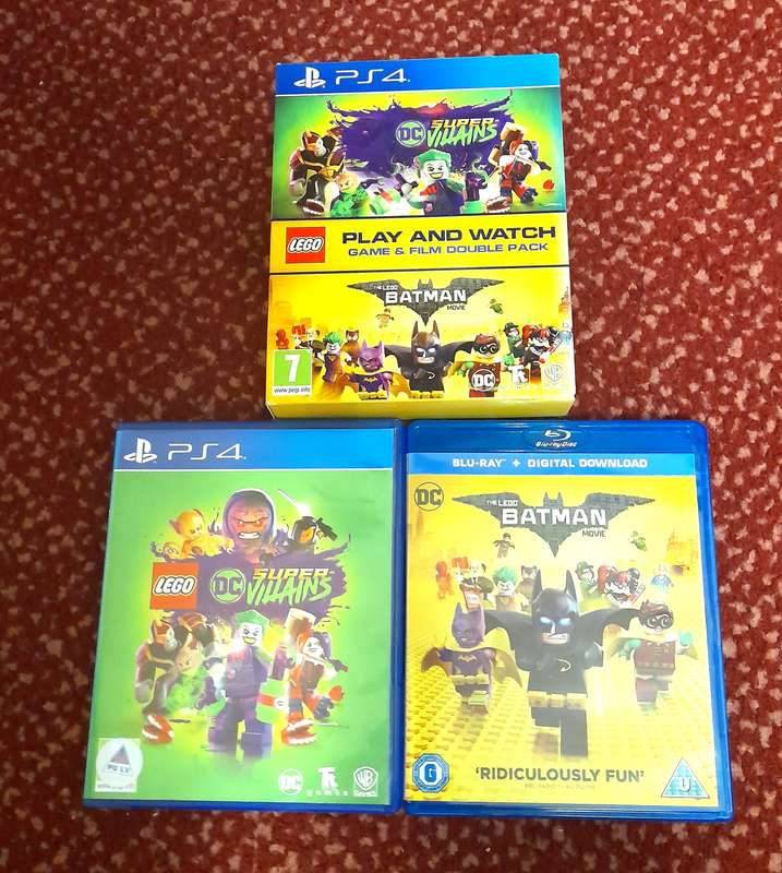 Lego  Dc Super Villians Game & Film Double Pack PS4