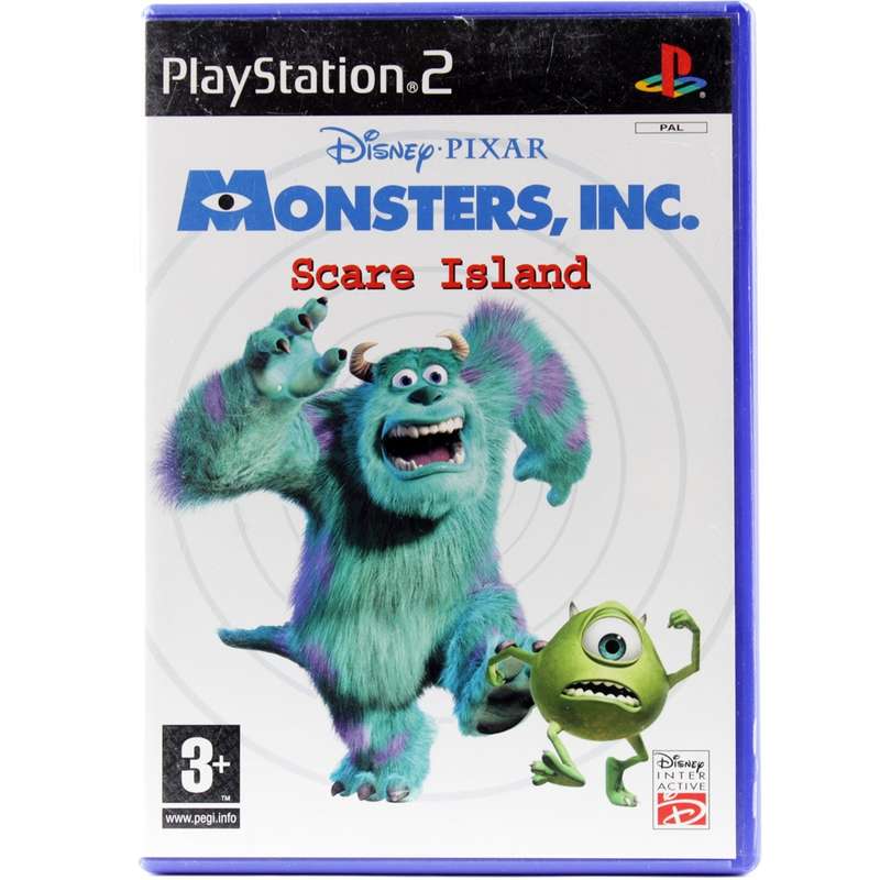 Disney Pixar Monsters Inc Scare Island PS2