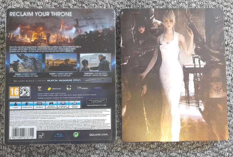 Final Fantasy XV Special Edition  Steelcase  PS4