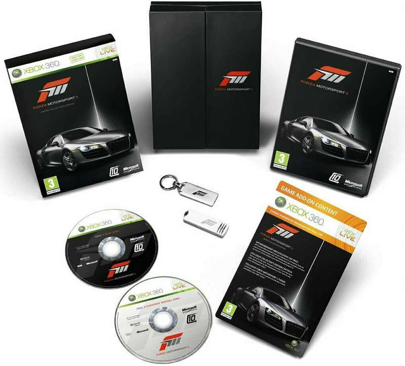 Forza Motorsport 3 Limited Collectors  Edition   Xbox 360