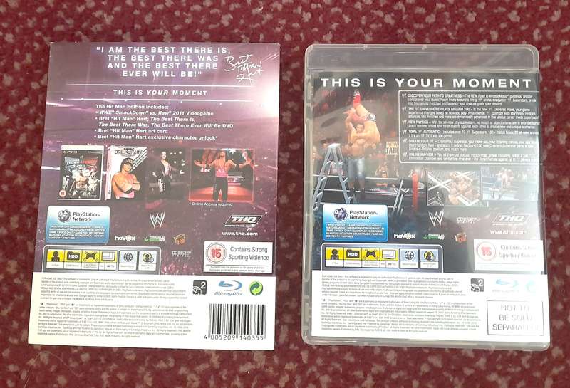 Wwe Smackdown vs Raw 2011 The Hitman Edition    PS3