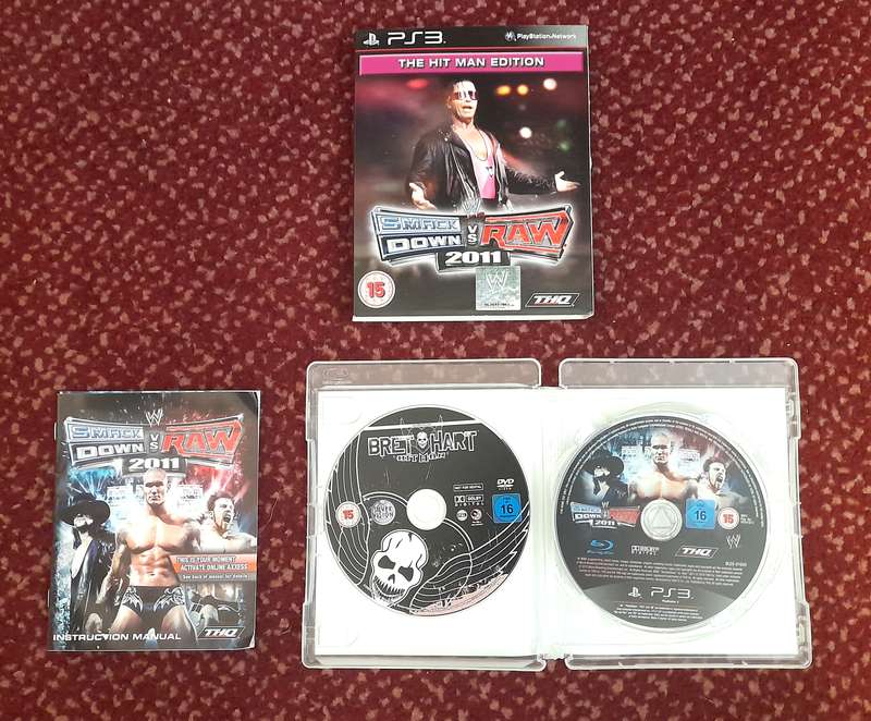 Wwe Smackdown vs Raw 2011 The Hitman Edition    PS3