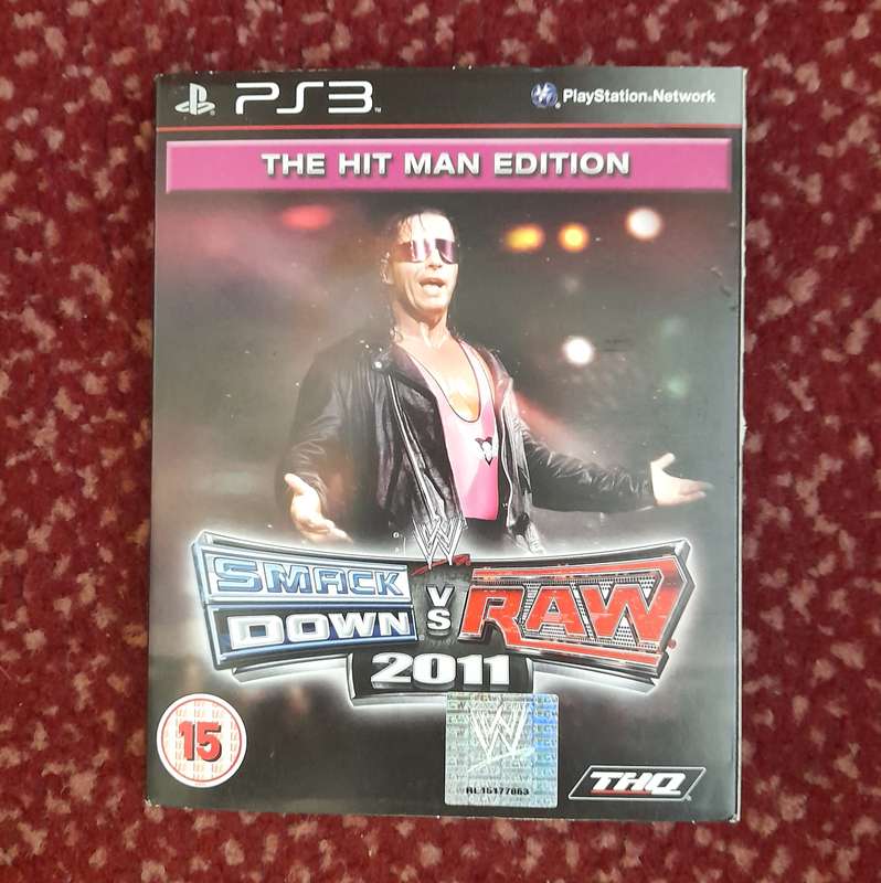 Wwe Smackdown vs Raw 2011 The Hitman Edition    PS3