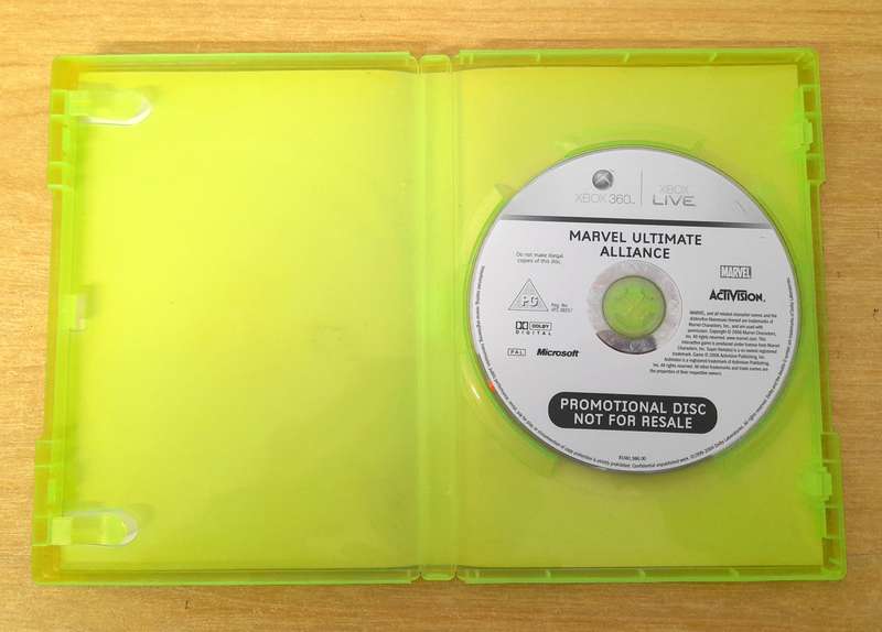Marvel Ultimate Alliance Promotional Copy   Xbox 360
