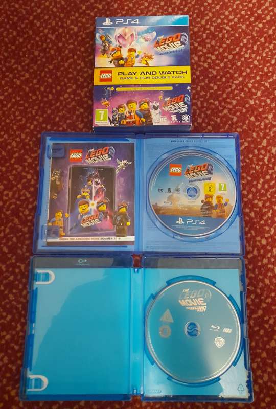 Lego The Lego 2 Movie Video Game & Film Double Pack PS4