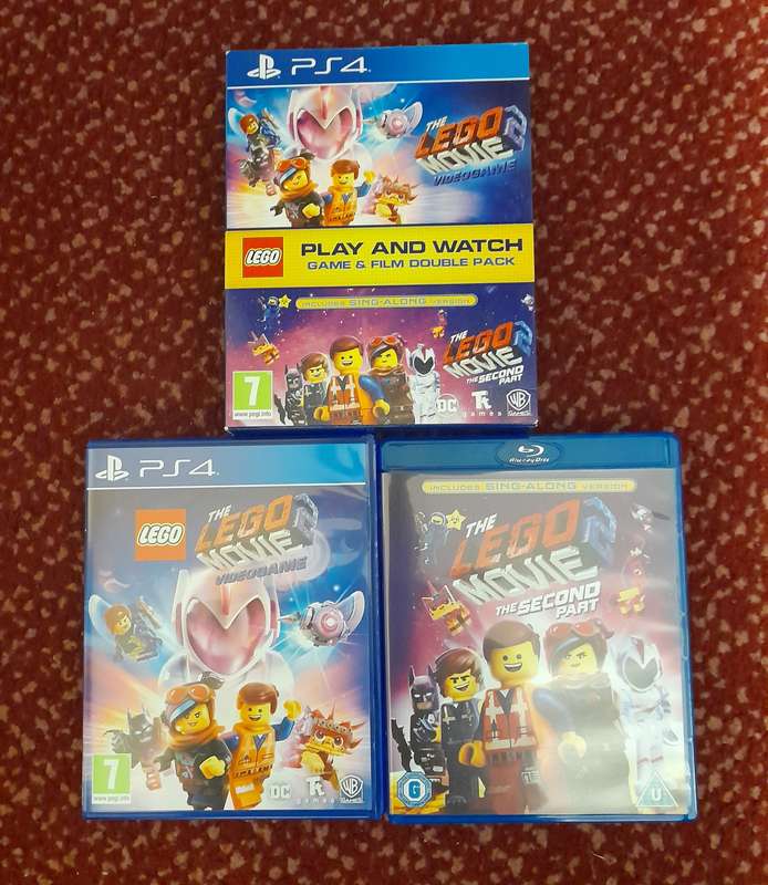 Lego The Lego 2 Movie Video Game & Film Double Pack PS4