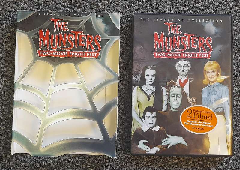 The Munsters Two Movie Fright Fest DVD