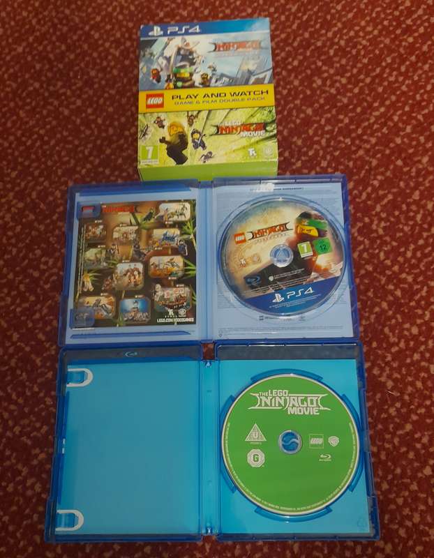 Lego The Ninjago Movie Video Game & Film Double Pack PS4