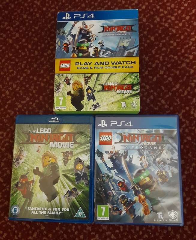 Lego The Ninjago Movie Video Game & Film Double Pack PS4