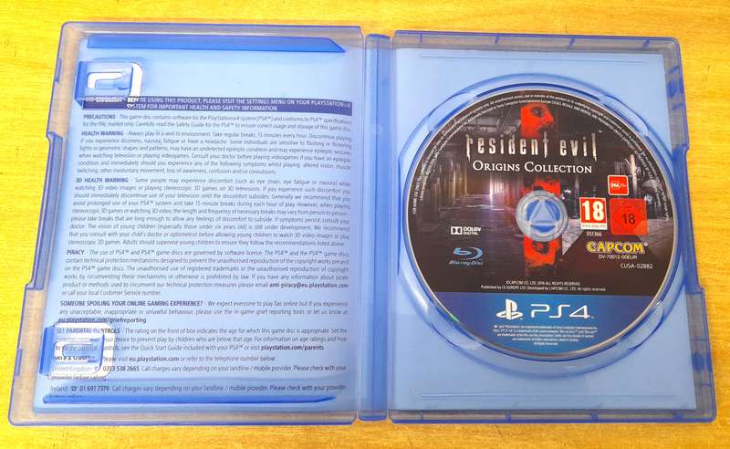Resident Evil Origins Collection    PS4