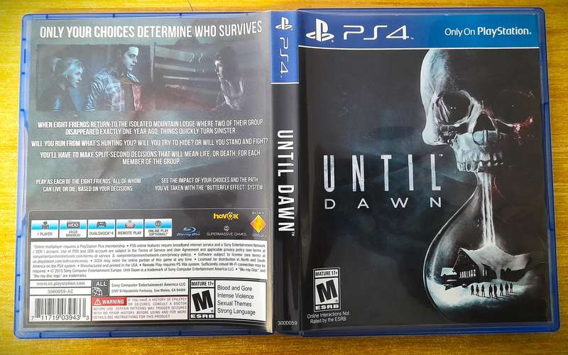 Until Dawn   PS4