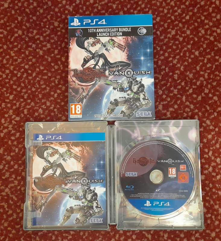 Bayonetta Vanquish 10 Anniversary Bundle Launch Edition  PS4