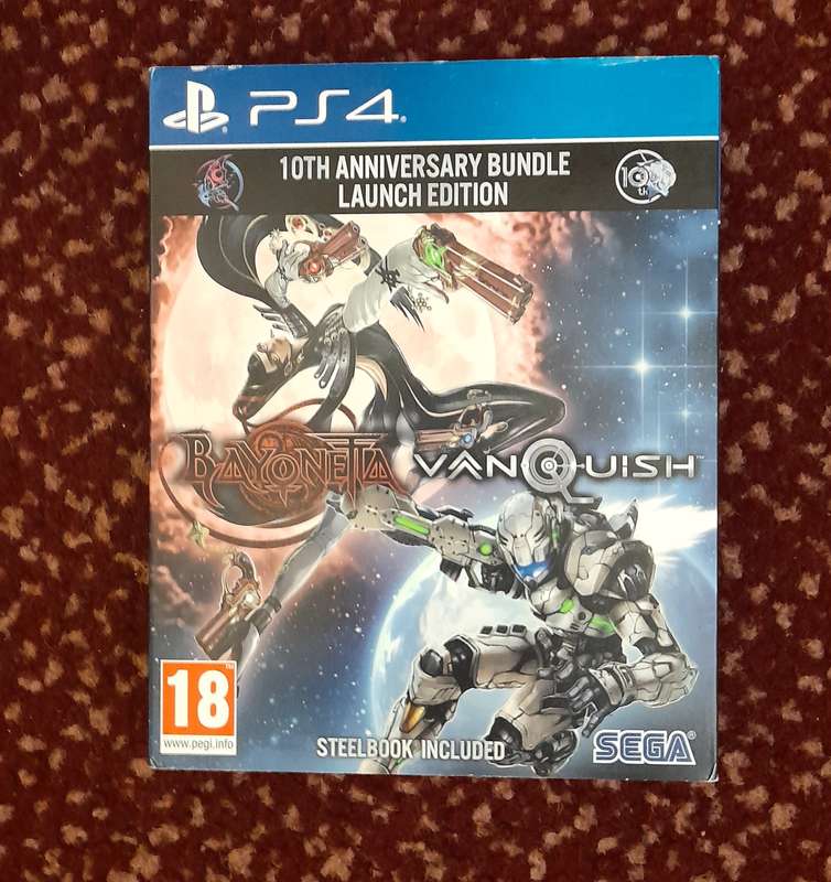 Bayonetta Vanquish 10 Anniversary Bundle Launch Edition  PS4