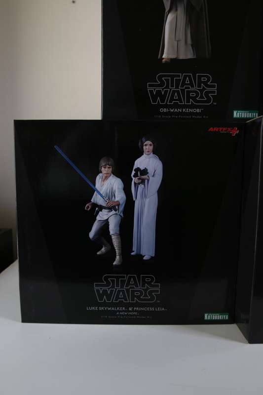 Kotobukiya ARTFX+ Starwars complete set