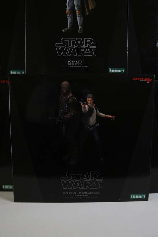 Kotobukiya ARTFX+ Starwars complete set