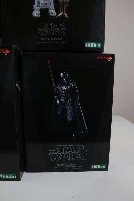 Kotobukiya ARTFX+ Starwars complete set
