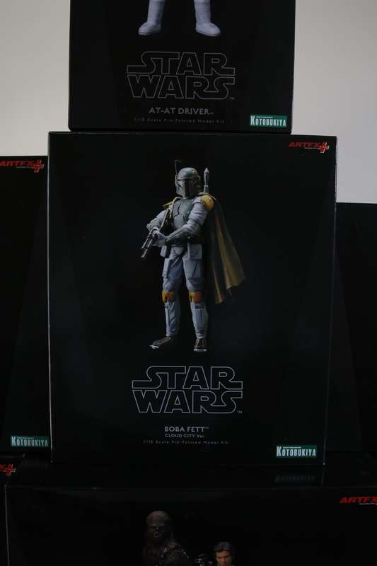 Kotobukiya ARTFX+ Starwars complete set