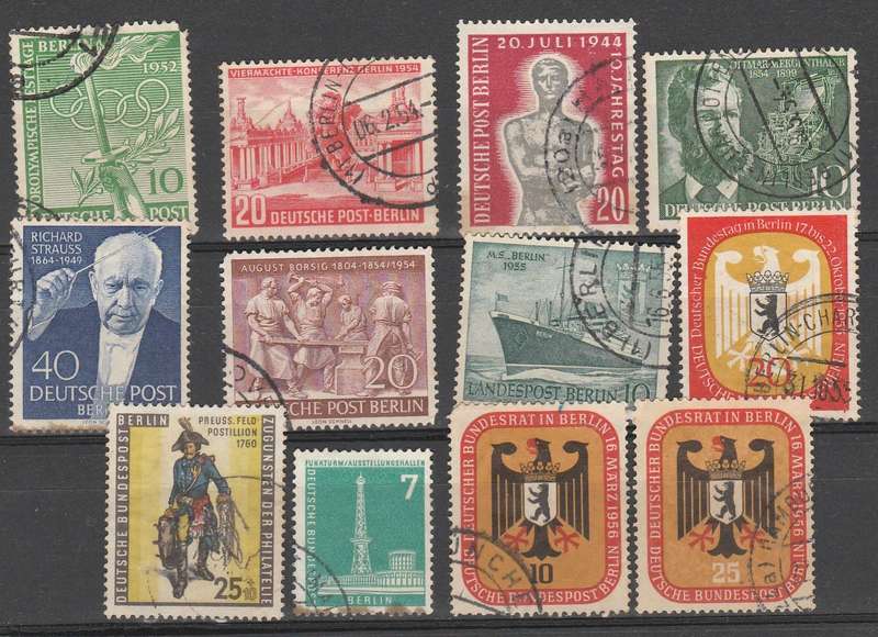 A LOVELY GERMAN BERLIN SELECTION F.U.  LOOK SCAN
