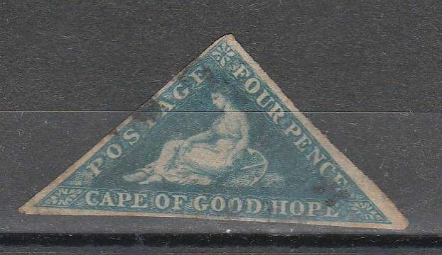 A LOVELY CAPE TRIANGLE F.U. ALL MARGINS  C/V R1,600.00 LOOK SCAN X 2