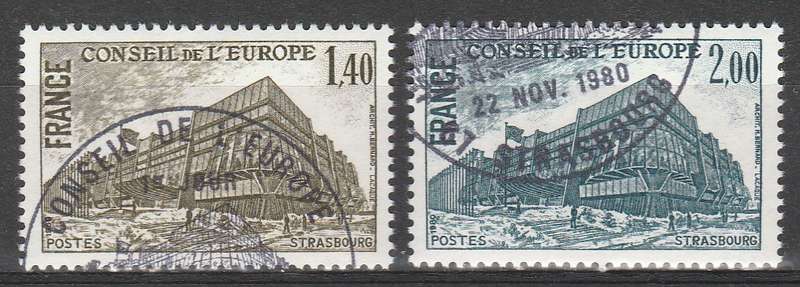 FRANCE 1980 ISSUE BUILDINGS F.U. LOOK SCAN