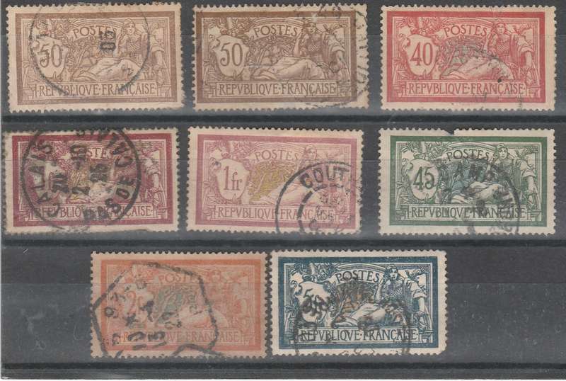 A LOVELY SELECTION OF FRENCH STAMPS ALL USED LOOK SCAN