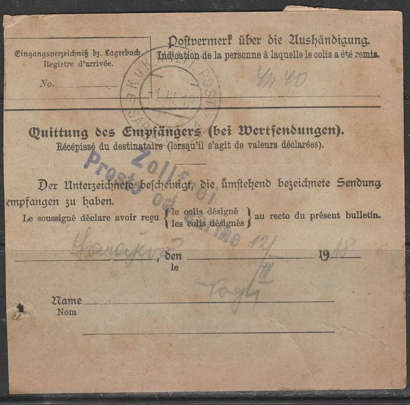 GERMAN CARD FROM LEIPZIG USED LOOK SCAN X 2