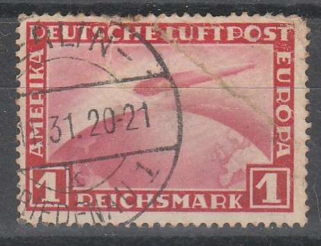 GERMAN REICH 1931 ISSUE Mi#455 ZEPPELIN F.U. C/VR1,050.00 LOOK SCAN X2
