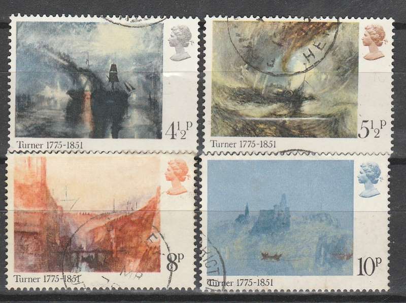 GREAT BRITAIN 1975 FULL SET F. U.  LOOK SCAN