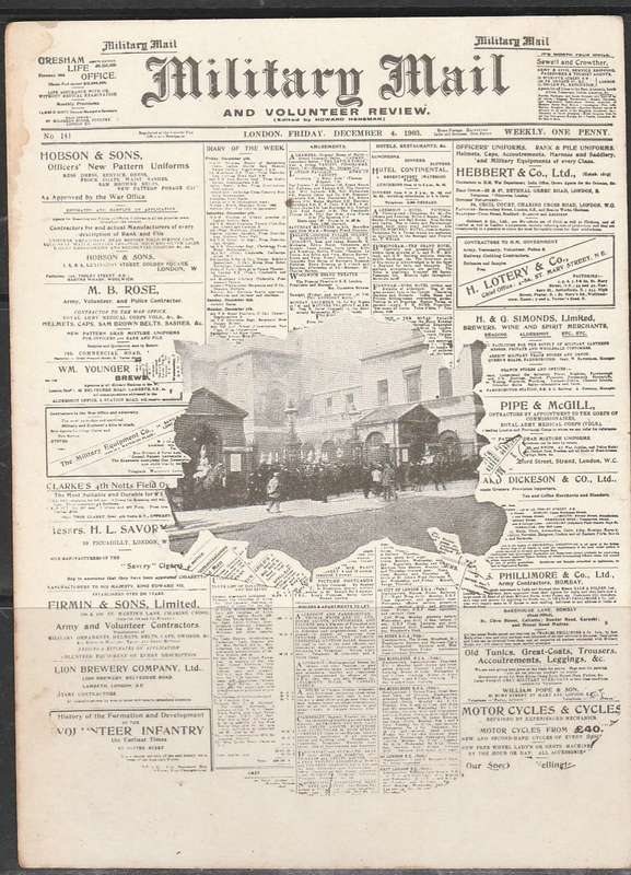 A POST CARD MILITARY MAIL 1903 MINT LOOK SCAN