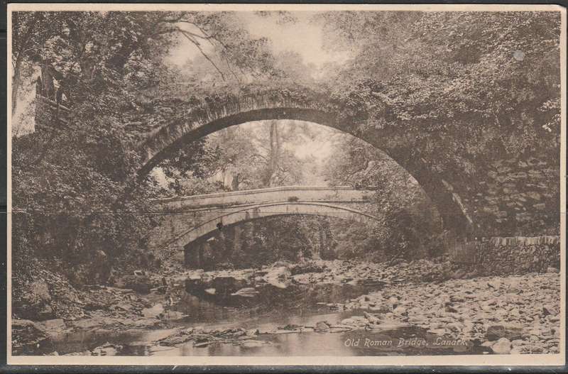 A PICTURE POST CARD SHOWING OLD ROMAN BRIDGE MINT LOOK SCAN