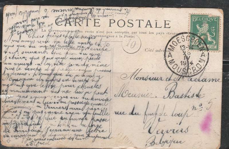 A LOVELY POST CARD SHOWING PARIS LA CONCIERGERIE F.U. LOOK SCAN X 2