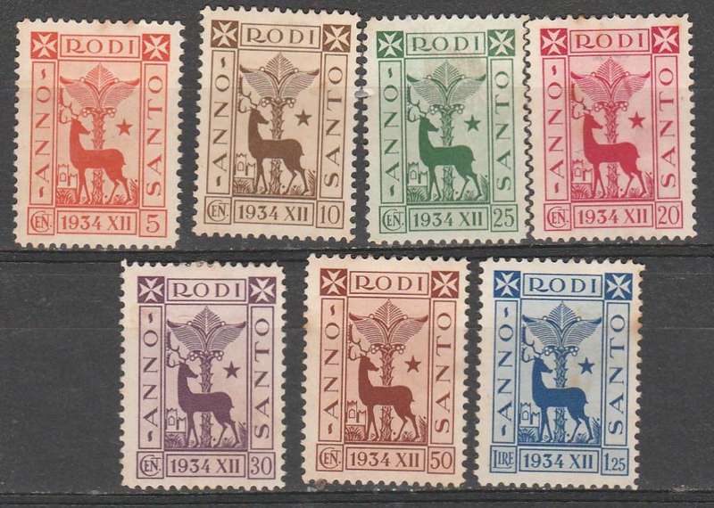 RODI FULL SET MINT NO GUM LOOK SCAN