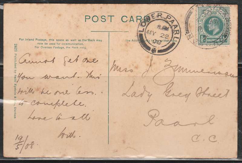 A LOVELY COLOUR PICTURE POST CARD SHOWING MONEY EARLY LOOOK SCAN X2