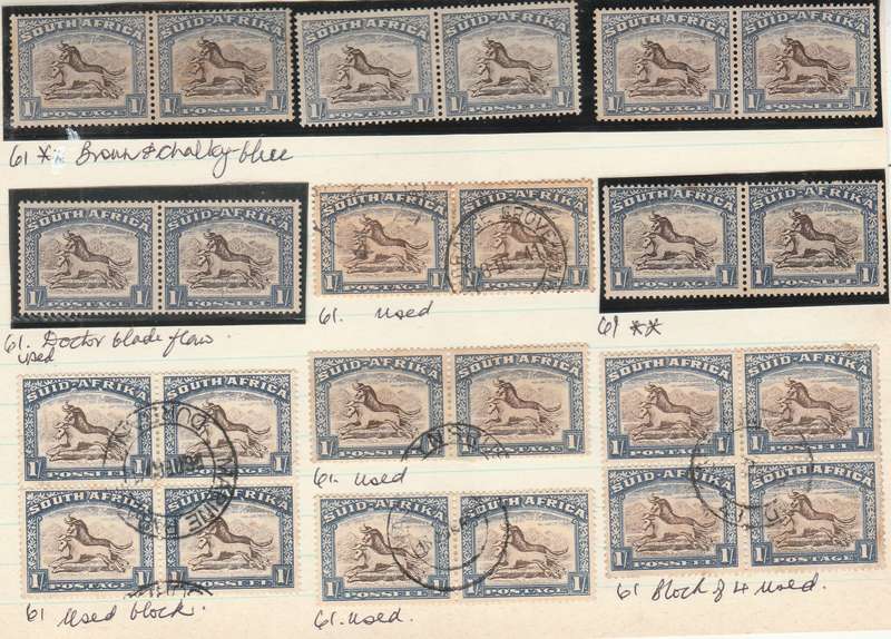 A SELECTION OF 10s SACC#63 PAIRS ALL F,U.PLUS SOME VARIETY LOOK SCAN